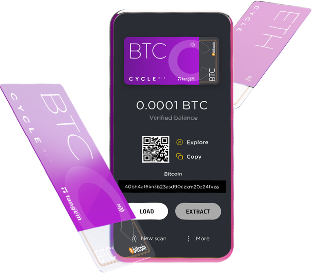 Cycle Card - Contactless Crypto